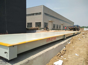 郑州联钢实业18m-SCS-200T地磅案例