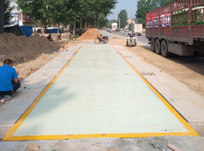 商丘杨楼石化加油站18m 200吨地磅