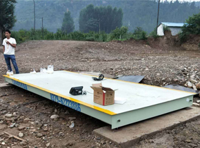 三门峡卢氏邱家壕2.2x5m 10吨地磅