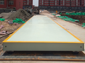 驻马店龙元建设集团18m-100吨地磅