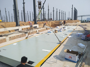 洛阳偃师新能源产业园22m-100吨地磅