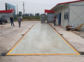 濮阳南乐县人民医院项目120吨地磅