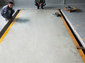 三门峡速达电动车5T电子地磅