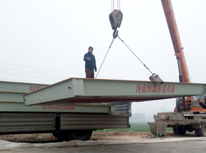 兰考集源环保3x18m定额150吨地磅