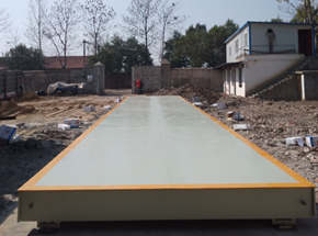 周口郸城县庙集砂石料厂200吨地磅