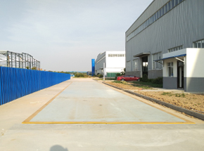 洛阳洛北重工3.2x24m定额200吨地磅