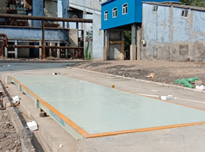 山西霍州亿恒通商贸12m-60吨地磅