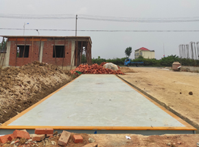 信阳固始县诚信建材200吨地磅