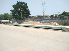 郑州市路通公路建设集团200吨地磅
