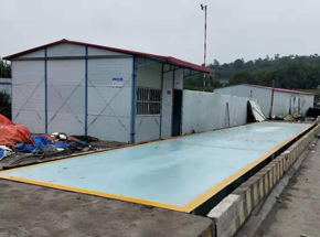 中铁十二局：榆社县拌合站150吨地磅