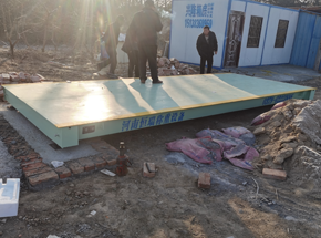 周口李老村农业合作社30吨地磅