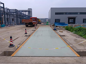 河南（焦作市）新景新材料100吨地磅