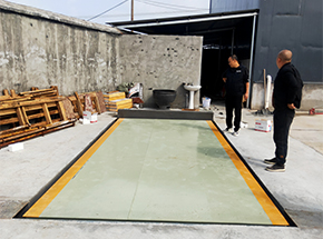 焦作武陟小南张村农业合作社30吨地磅