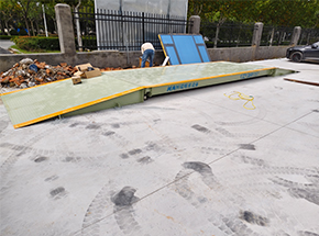 开封市兰考轩艺木门全屋定制30吨地磅