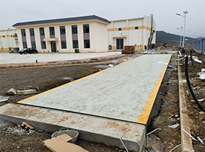 山西盂县东小坪村粮食储备库100吨地磅