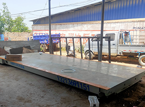 周口太康县朱口镇中学粮站30吨地磅