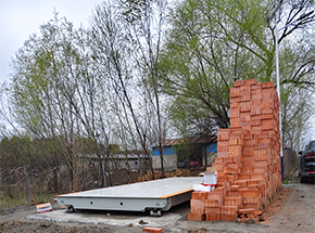 周口项城王太庄种植合作社30吨地磅