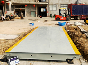 周口市家睿针织制品厂30吨地磅