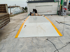 山东聊城王山村种植合作社20吨地磅