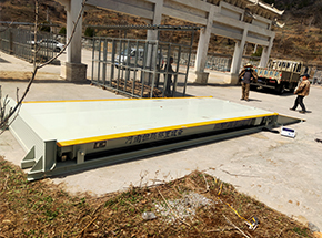 山西凤凰村玉米购销点30吨地磅