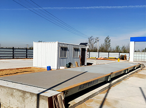 陕西神木市升富华裕顺荣采煤场100吨地磅