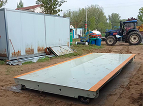 新乡长垣邓东村收粮点30吨地磅